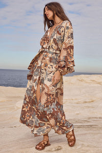 Volcano Goddess Gown - Coconut