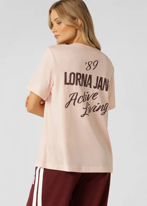 LJ Active Living Relaxed T-shirt - Soft Ballerina