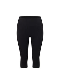 Irresistible 3/4 Capri Leggings - Black