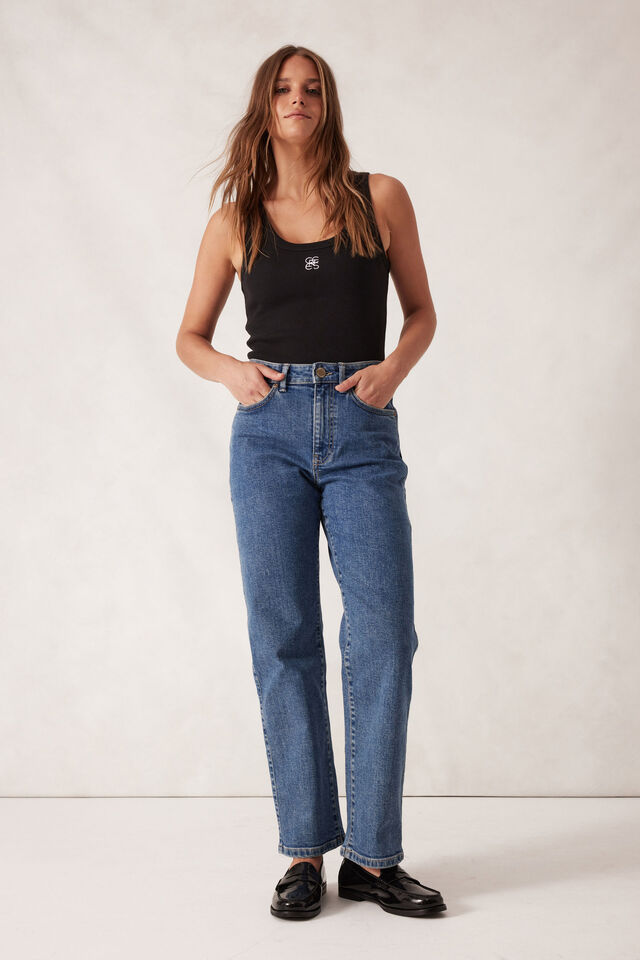 Blake Straight Leg Jean - Fresh Indigo