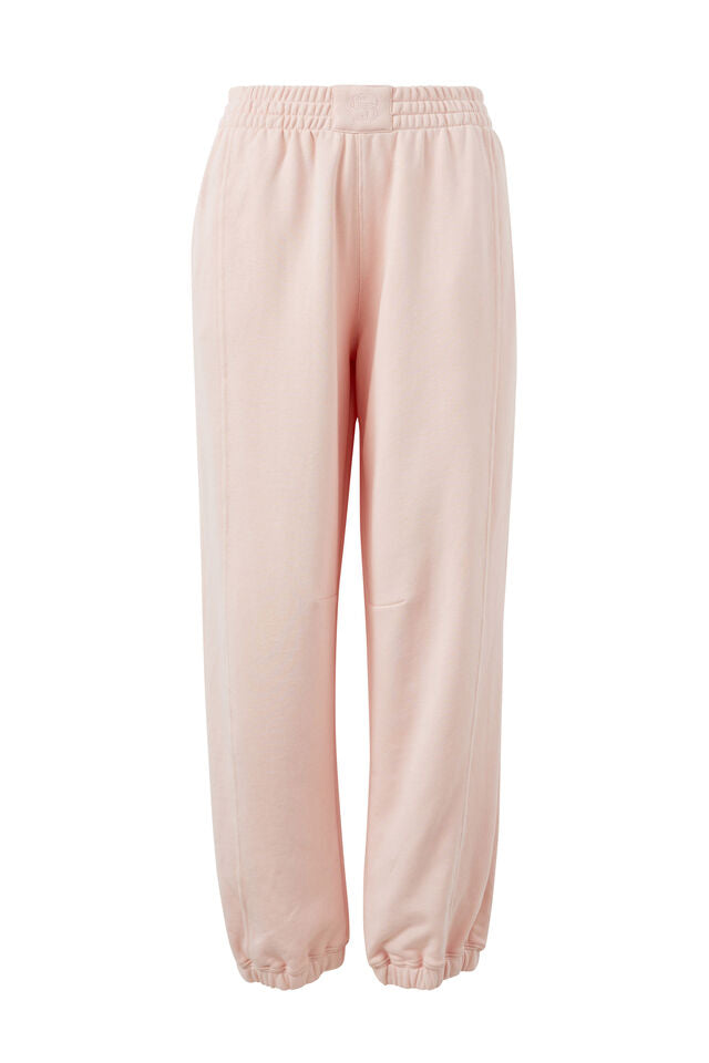 Seamed Trackpant - Shell Pink