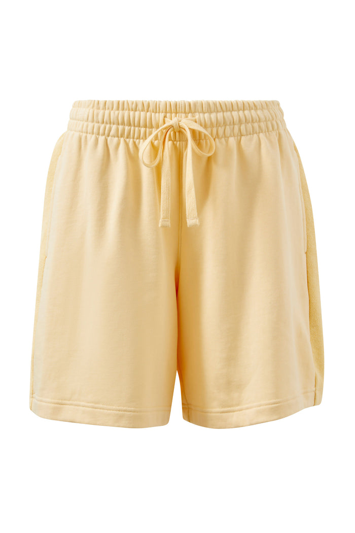 Lulu Reverse Panel Short - Sunny Yellow