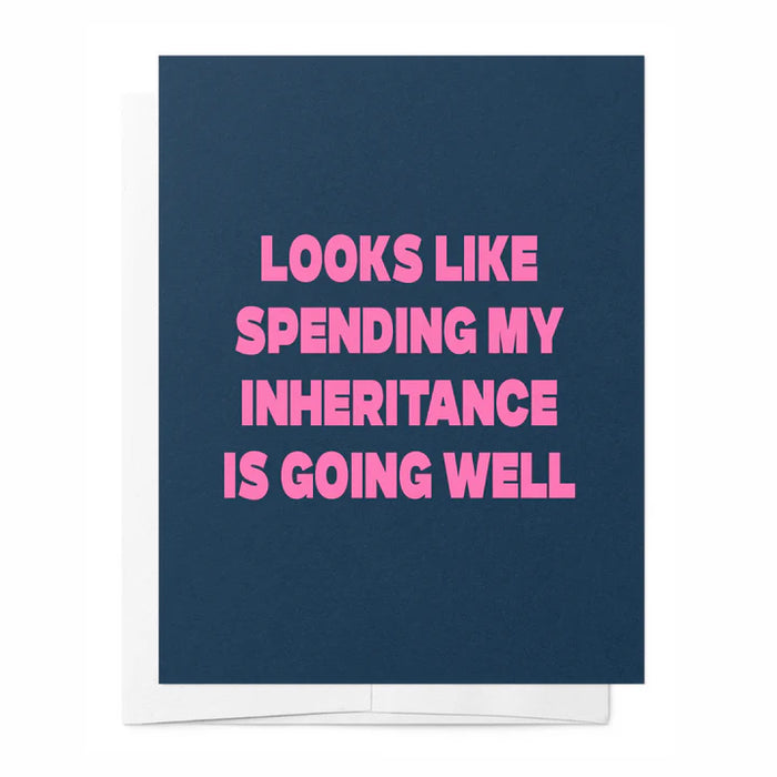 Inheritance - Greeting Card Mother's Day Green