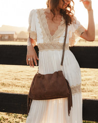 Reese Shoulder Bag - Chocolate