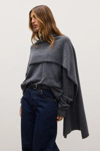 Soba Scarf - Dark Heather Grey