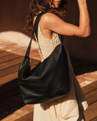 Morgan Shoulder Bag - Black