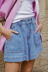 Weekender Short - Vintage Blue