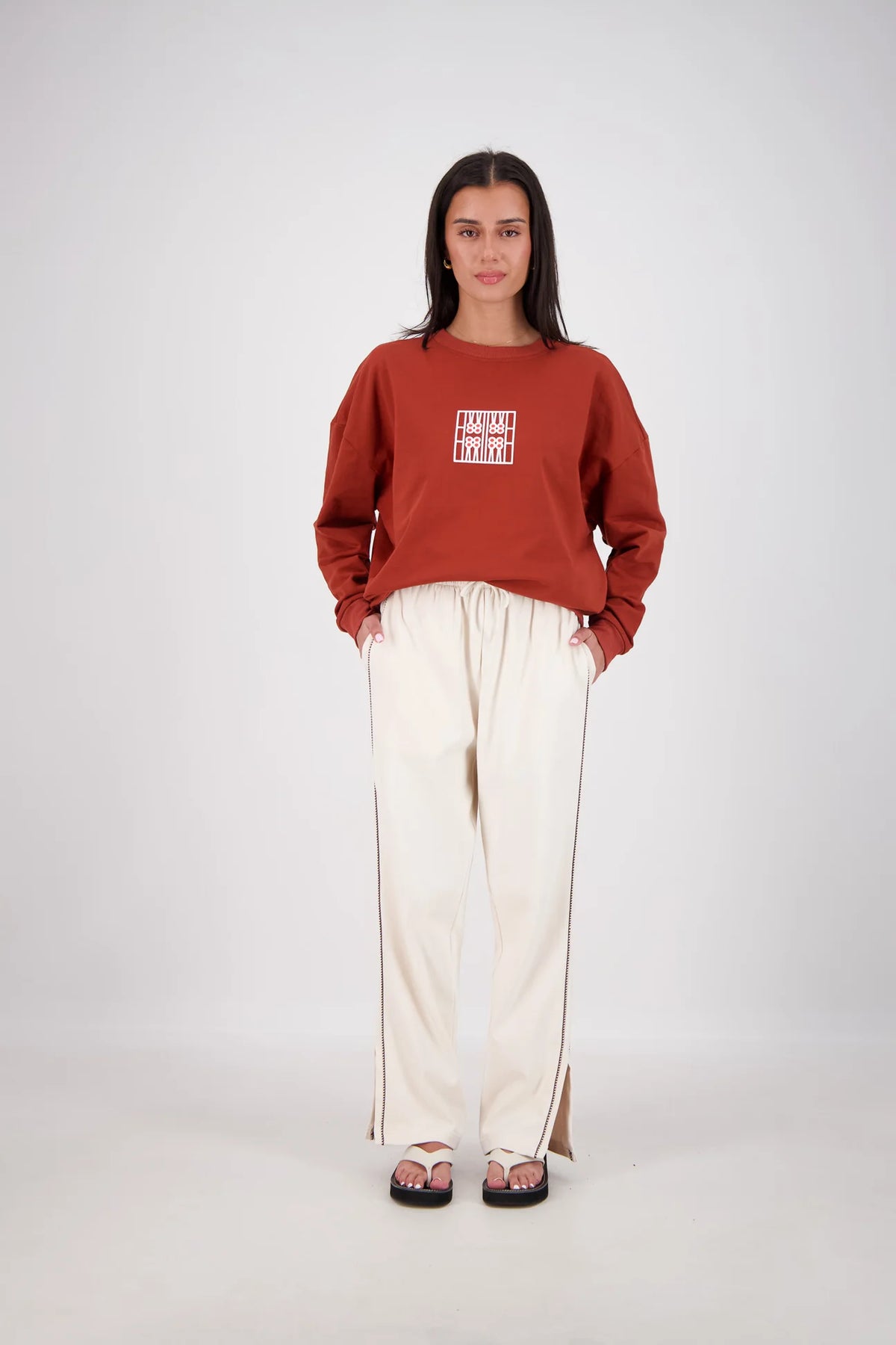 Manarola Trackpant - Oatmeal