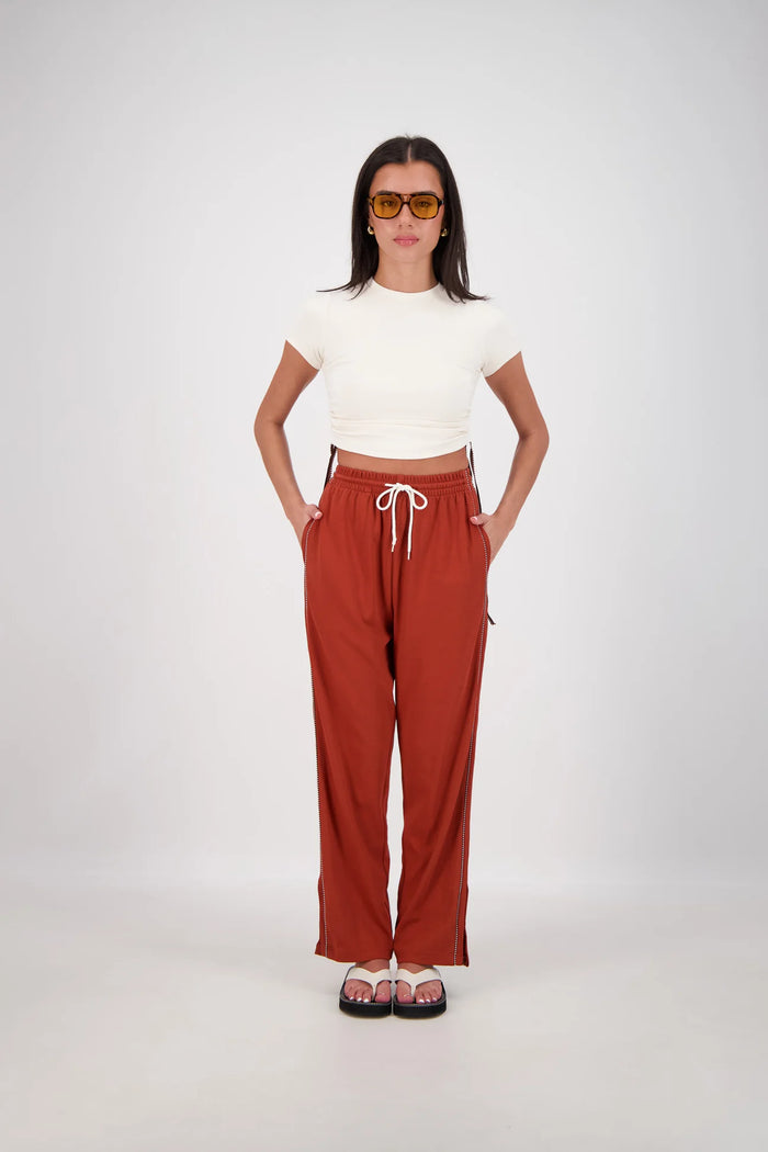 Manarola Trackpant - Tobacco