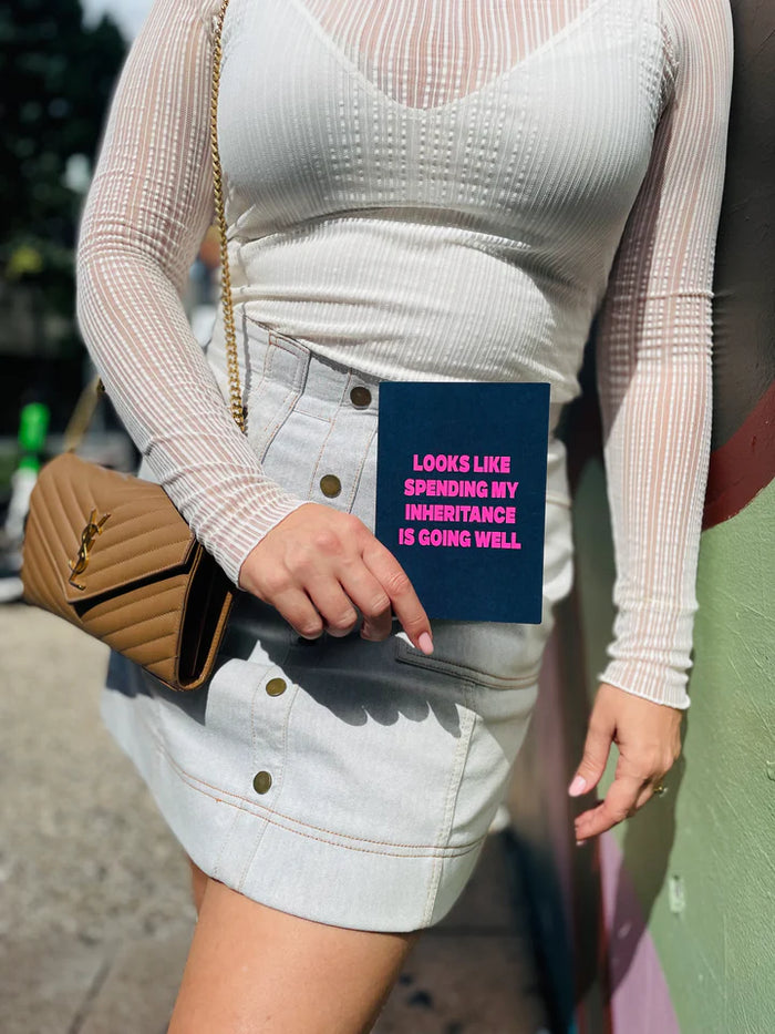 Inheritance - Greeting Card Mother's Day Green