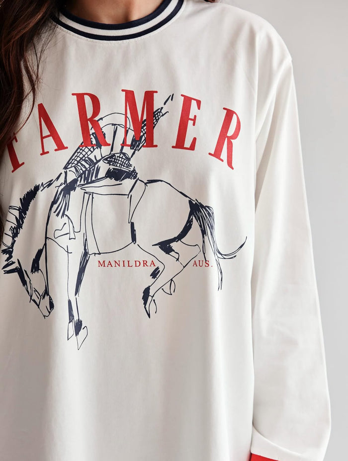 Bronc Ringer Long Sleeve