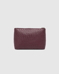 Carlo Makeup Bag - Burgundy