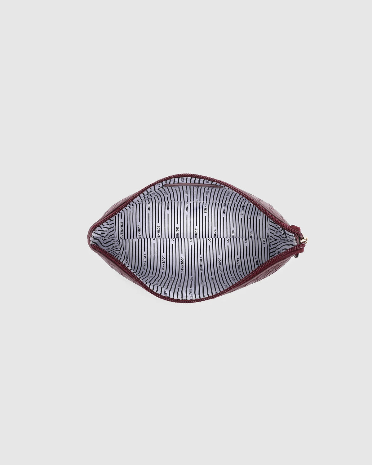 Carlo Makeup Bag - Burgundy
