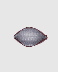 Carlo Makeup Bag - Burgundy