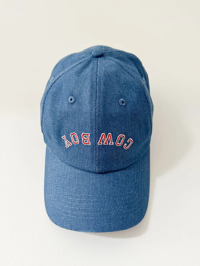 Denim Cowboy Cap
