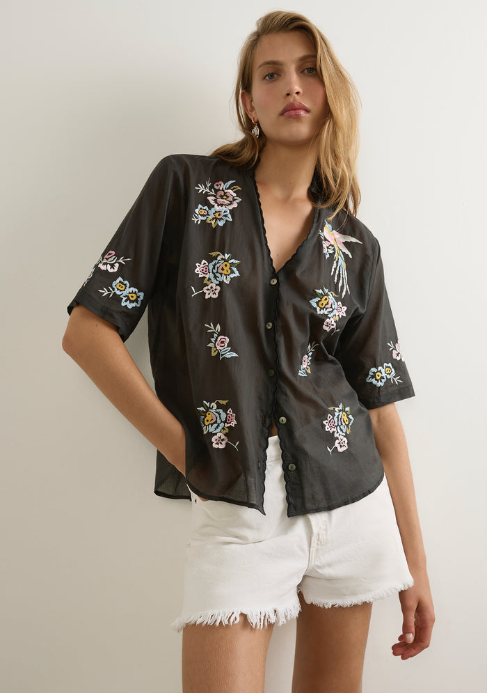 Viola Blouse - Black