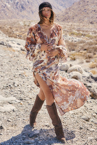 Volcano Goddess Gown - Coconut