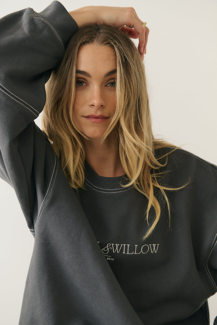 Aubrey Sweater - Charcoal