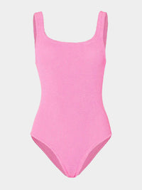 Coverage Square Neck Swim - Bubblegum