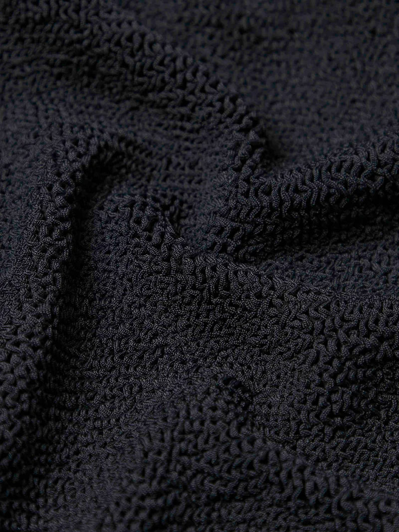 Coverage Square Neck Swim - Black