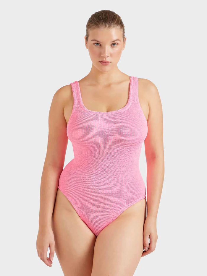 Coverage Square Neck Swim - Bubblegum