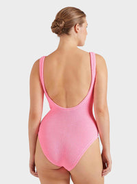 Coverage Square Neck Swim - Bubblegum