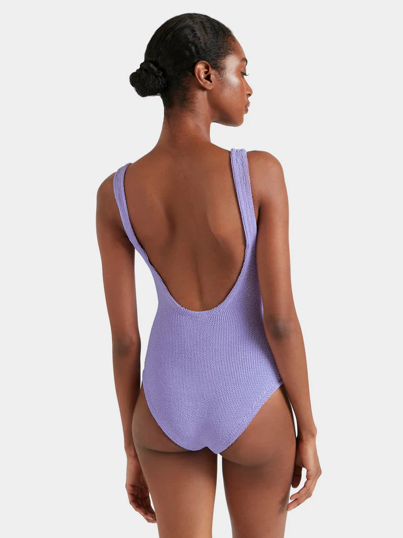 Coverage Square Neck Swim - Lilac