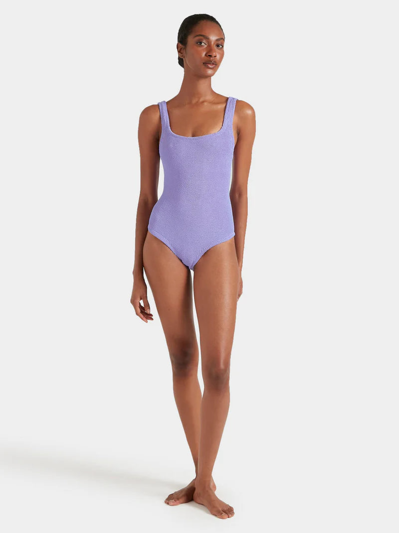 Coverage Square Neck Swim - Lilac