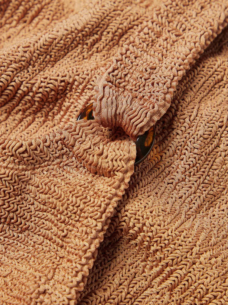Domino Swim - Metallic Cocoa