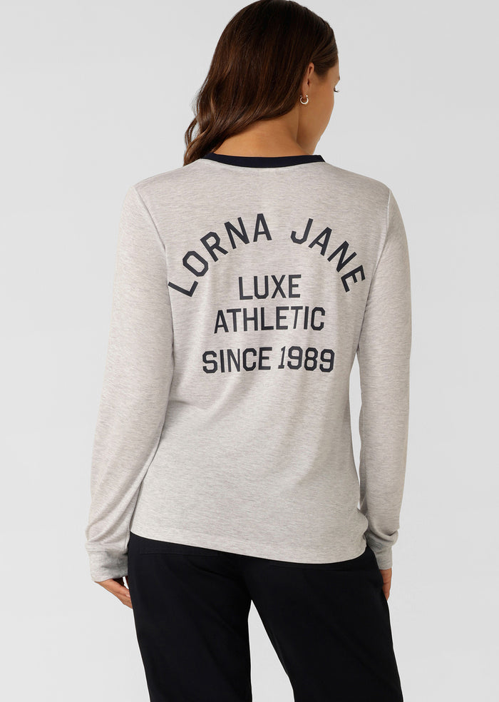 Lotus Limited Edition Long Sleeve T-shirt - Grey Marle