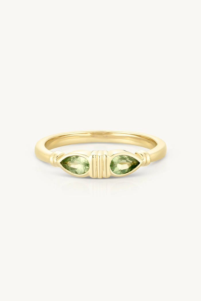 Eden Apatite Gold Ring