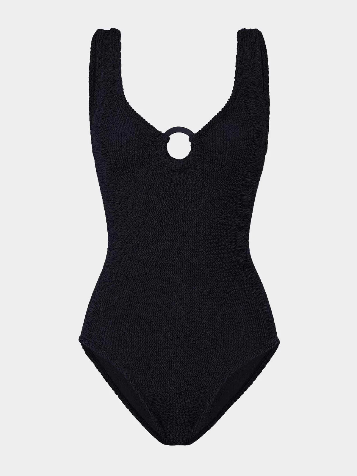 Coverage Celine Swim Tonal Covered Hoops - Black
