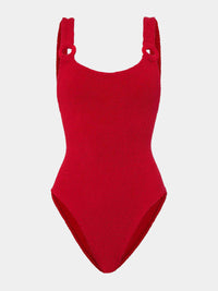 Domino Swim with Tonal Hoops - Red