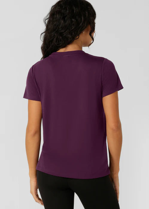 Lotus T-Shirt - Dark Grape
