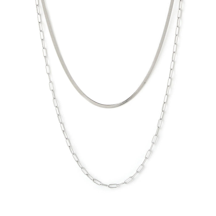 Louie Silver Necklace