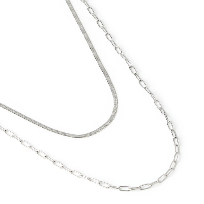 Louie Silver Necklace