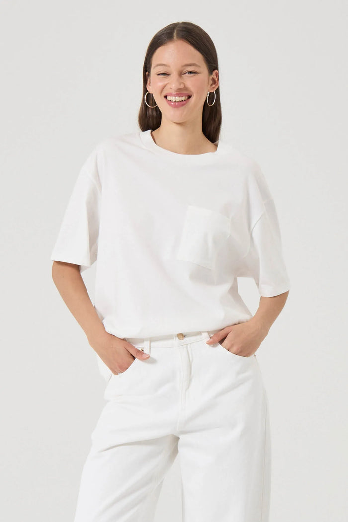 Off Duty Tee - Vintage White