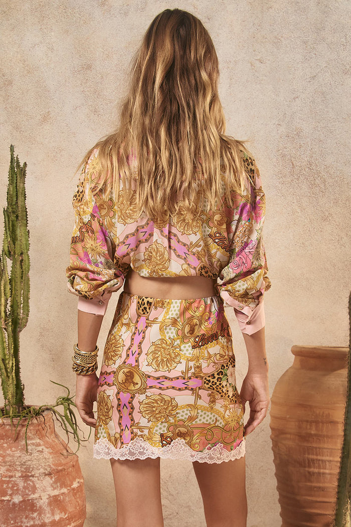 Spell Lovers & Dreamers Shirt - Champagne Peach