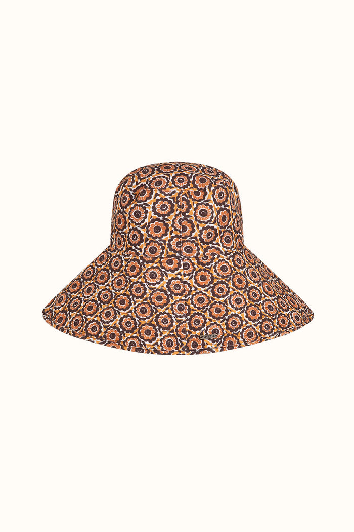 Sannah Reversible Bucket Hat - Golden Ochre