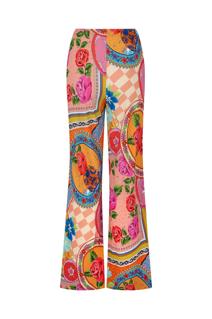 Aphrodite Bias Pant - Rose