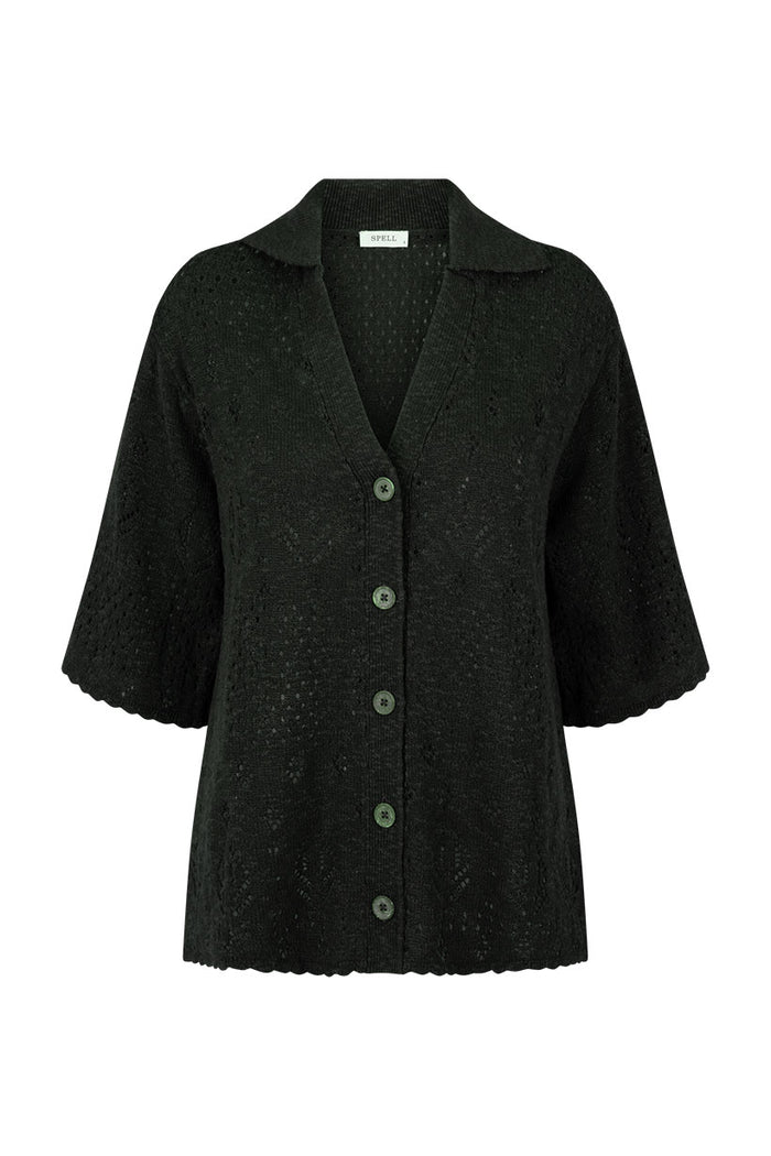 Rhodes Knit Shirt - Onyx