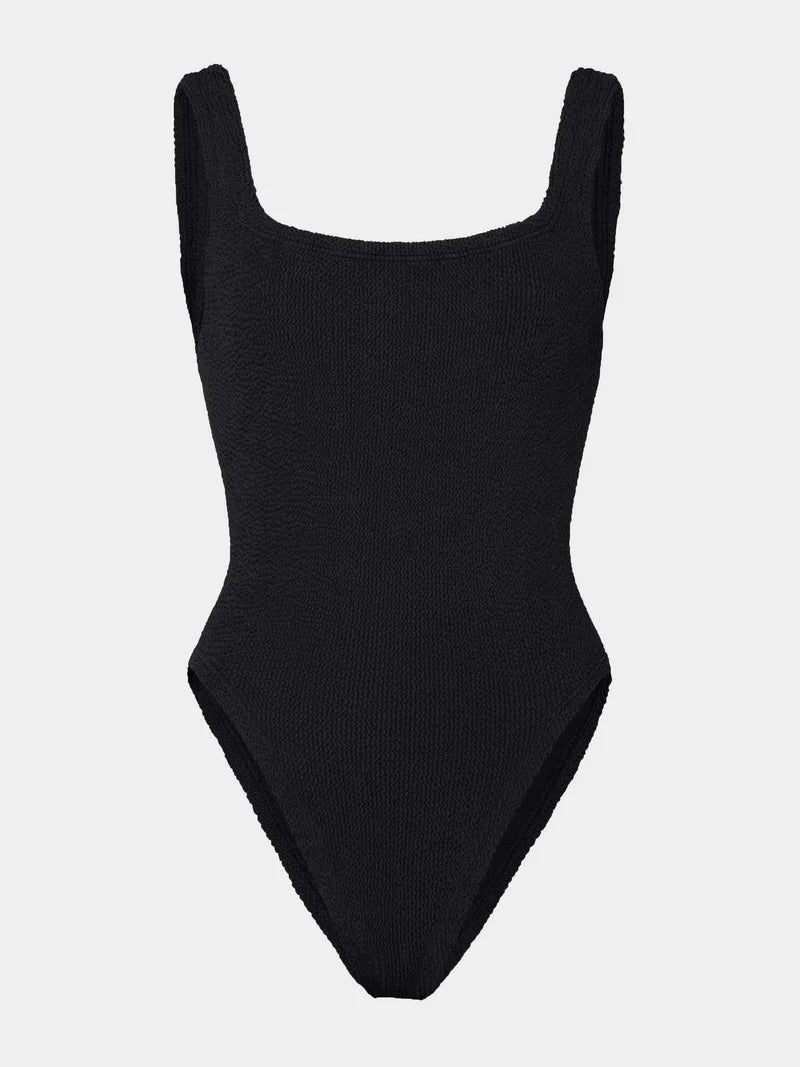 Square Neck Swim - Black
