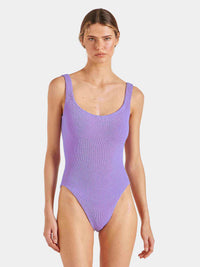 Square Neck Swim - Lilac