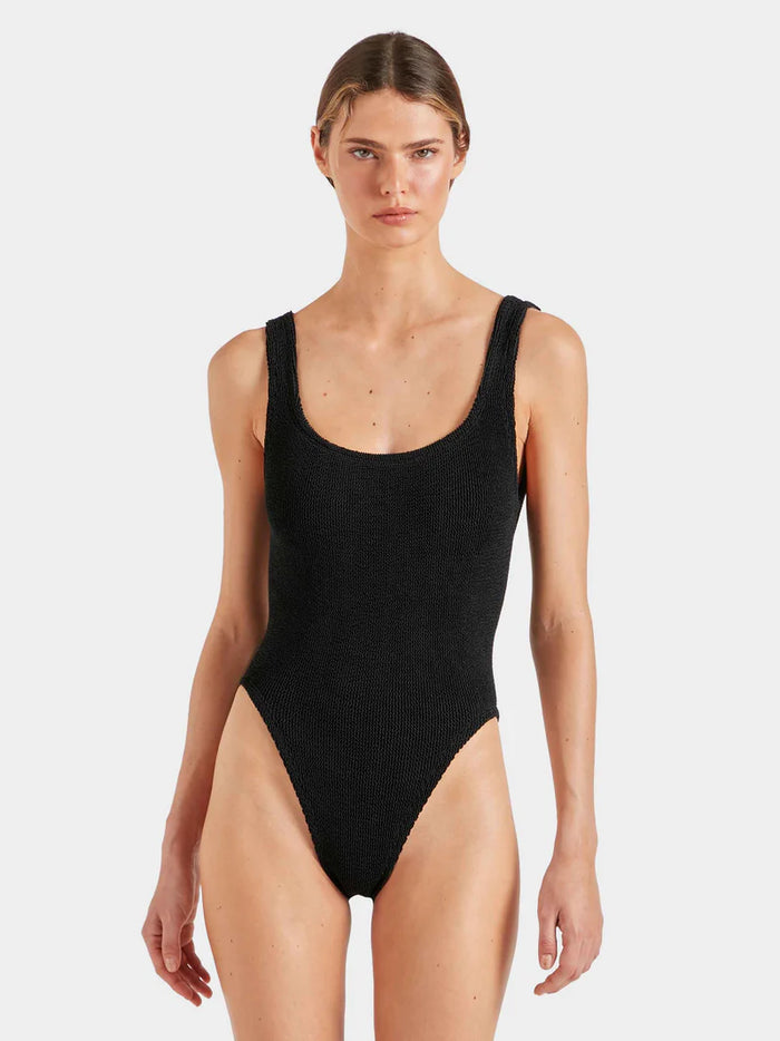 Square Neck Swim - Black