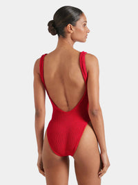 Square Neck Swim - Red