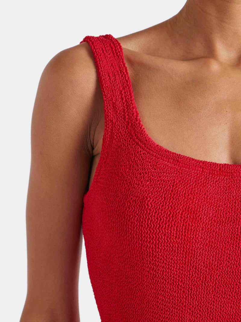 Square Neck Swim - Red