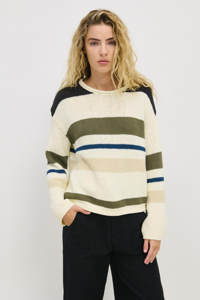 Stripe Raya Jumper