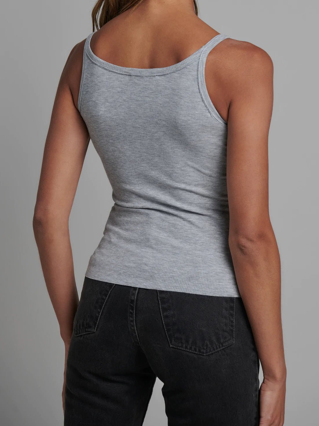 Alex Singlet - Grey Marle - Sare StoreBayse BrandTank