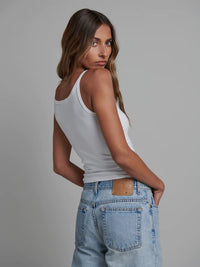 Alex Singlet - White - Sare StoreBayse BrandTank