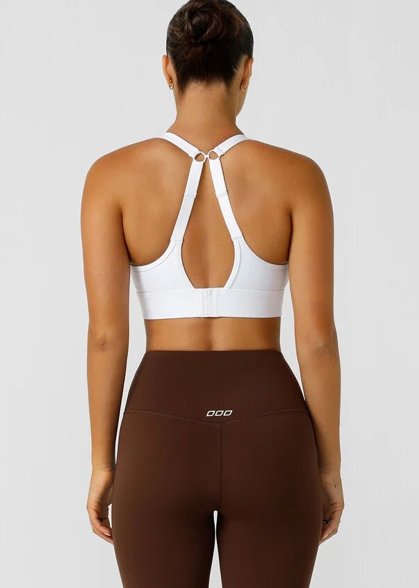 Lorna Jane Amy Maximum Support Sports Bra White Sare Store